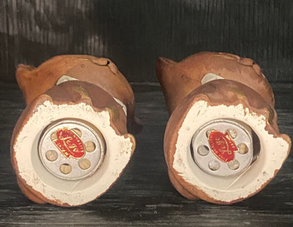 Made in Japan Lego Cat Salt and Pepper Shakers