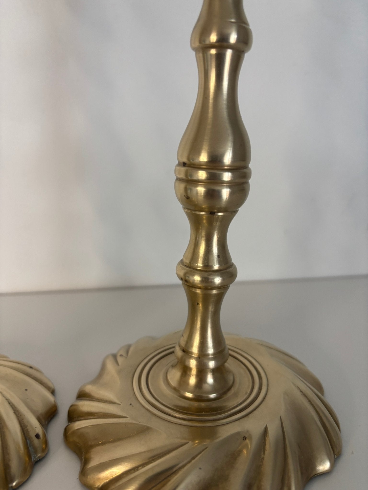 Made in Portugal Vintage Eaton's Brass Candlestick Holders
