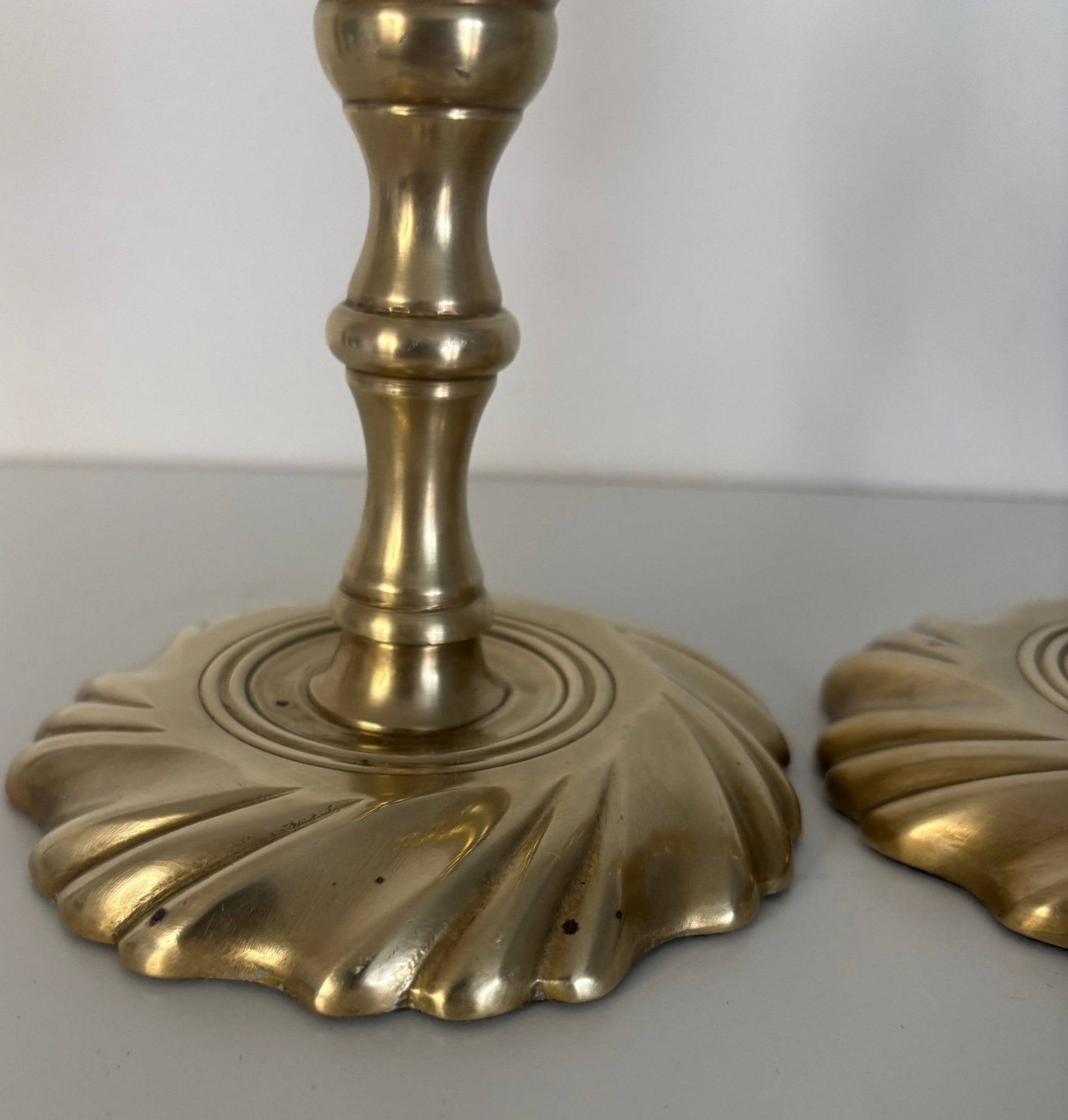 Made in Portugal Vintage Eaton's Brass Candlestick Holders