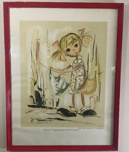 Maggie Hartnett Cleaner Brighter Whiter Wash Original Watercolour