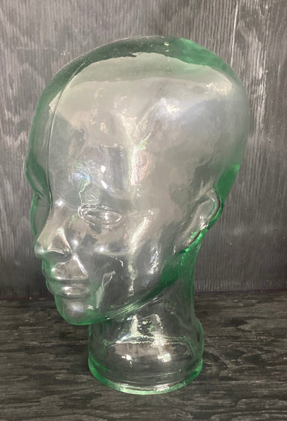 Hat Display Glass Head