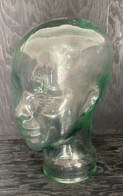 Mannequin Hat Display Glass Head