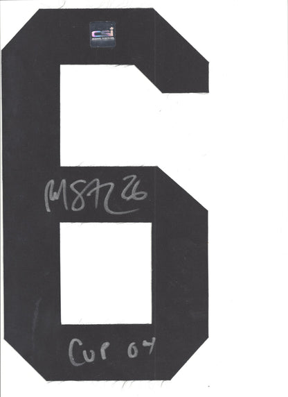 Martin St. Louis Tampa Bay Lightning Signed Jersey Number COA