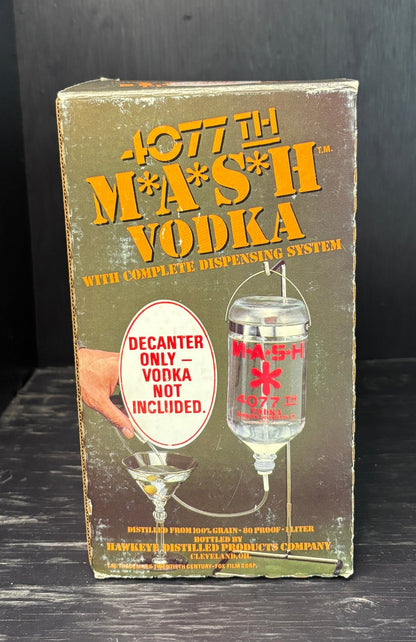 MASH 4077 “Intravenous” Drip Vodka Dispenser