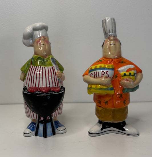 Masters of the Grill Salt and Pepper Shakers