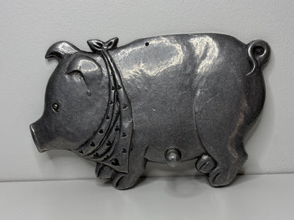 Metal Pig Coat Rack Hook Hanger