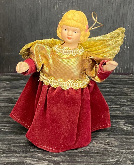 Mini Angel Christmas Tree Topper Christmas Ornament - HLJ at HomeMini Angel Christmas Tree Topper Christmas OrnamentChristmas OrnamentHLJ at Home