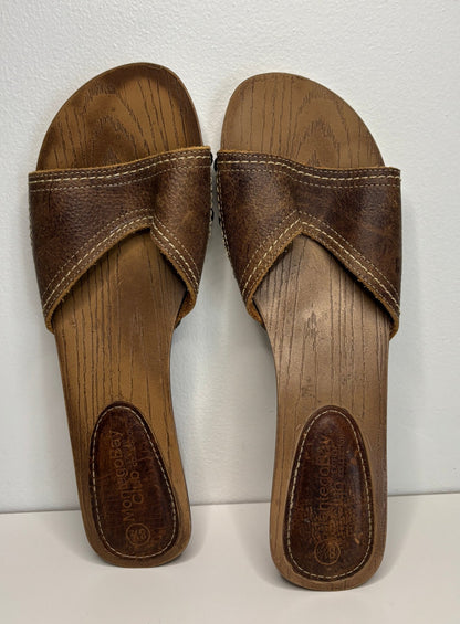 Montego Bay Club Brown Heeled Slip On Shoes