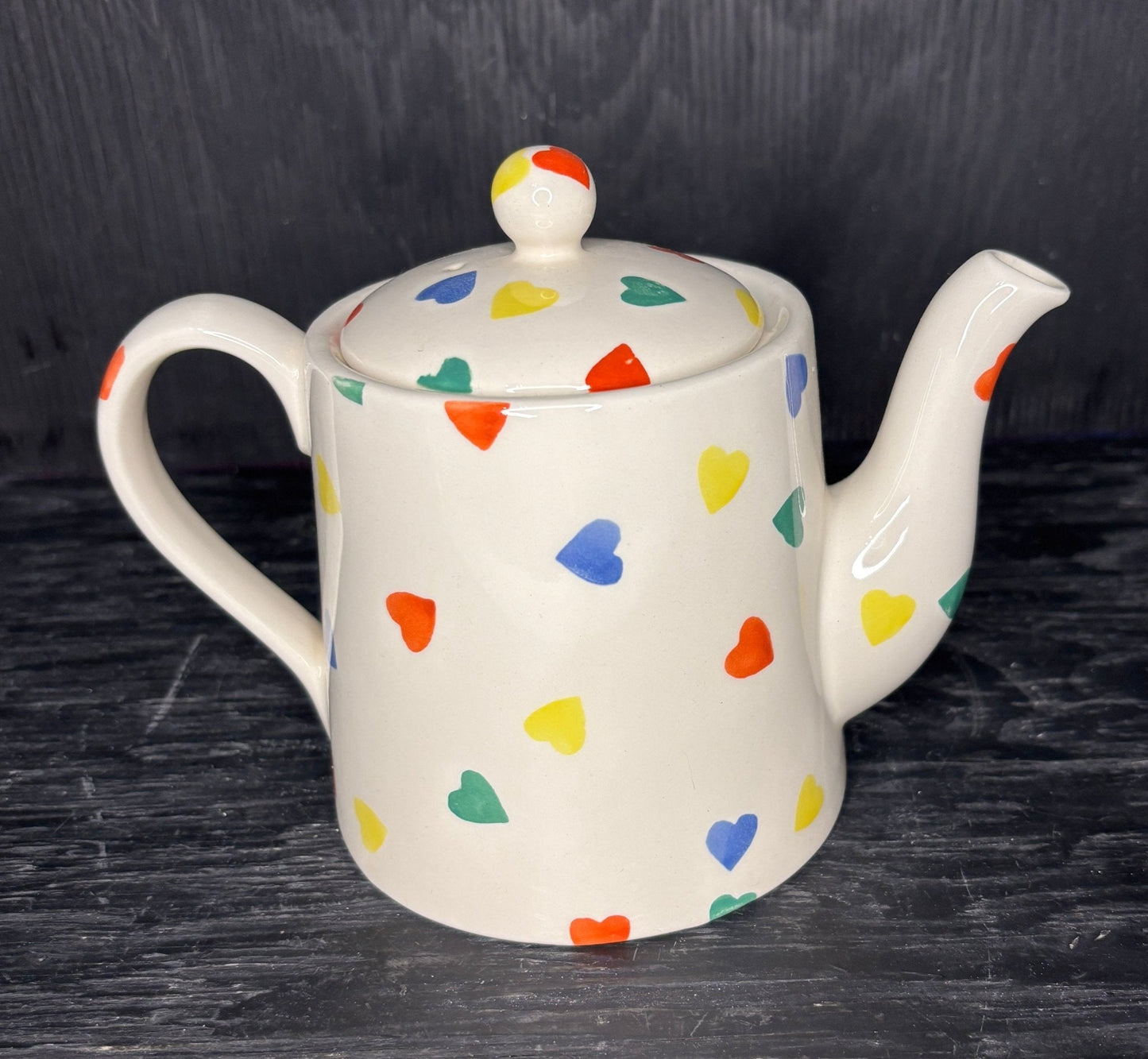 Moorland Chelsea Works Burslem Heart Tea Pot