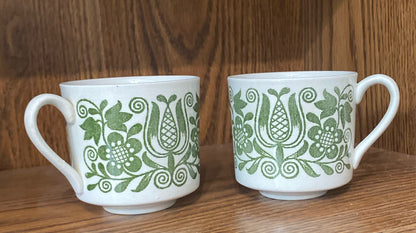 Myott Provence Green Tea Cups