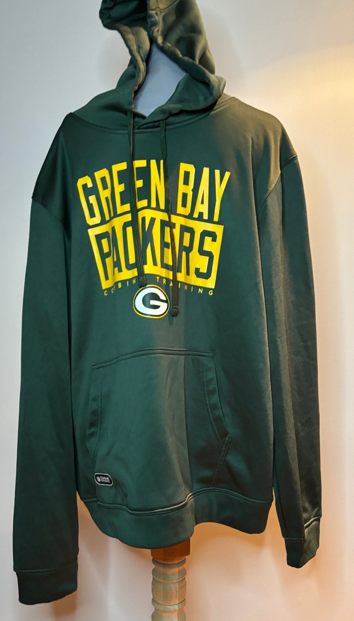 New Era Green Bay Packers Combine Training Hoodie Sweatshirt