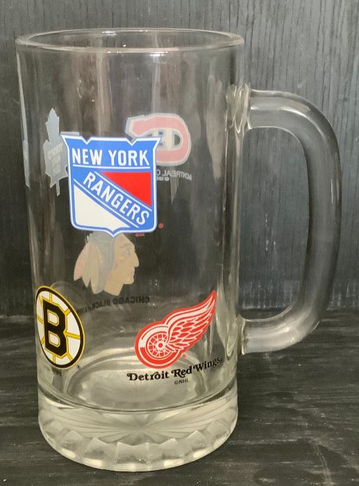 NHL Original Six Beer Mug - HLJ at HomeNHL Original Six Beer MugBeer GlassNHL