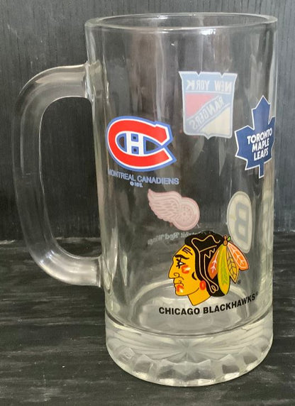 NHL Original Six logo Beer Mug