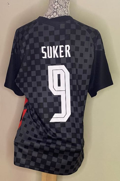 Nike Davor Suker Croatia Away Jersey Adult Medium