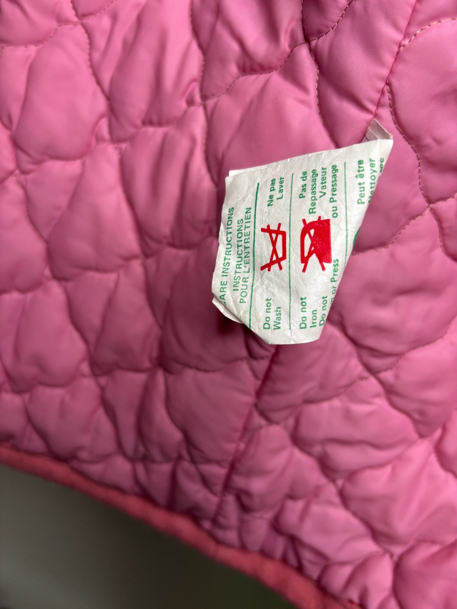 Northern Sun Indigenous Inspired Girls Pink Wool Coat Size 6
