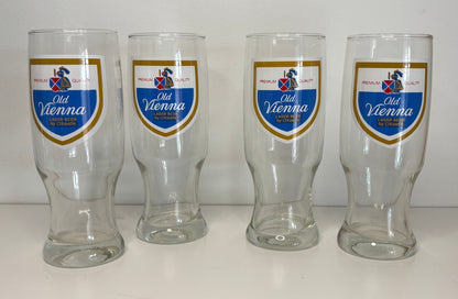 Old Vienna Lager Pilsner Beer Glass Set