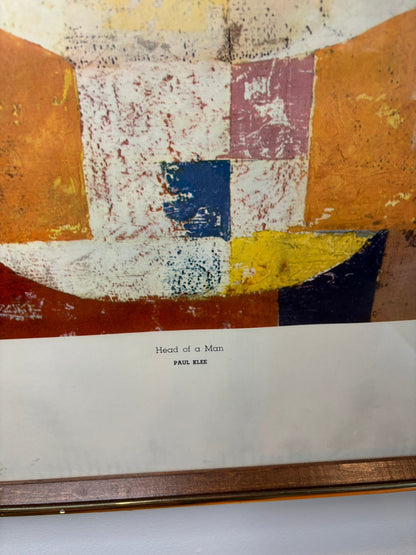 Paul Klee Head of a Man Framed Print