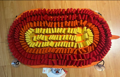 Pawz N Dogz Fire & Ice Anti - Bite Pet Snuffle Mat