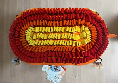Pawz N Dogz Fire & Ice Anti - Bite Pet Snuffle Mat