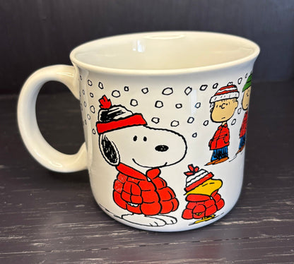 Peanuts Snoopy and Friends Christmas Coffee Mug