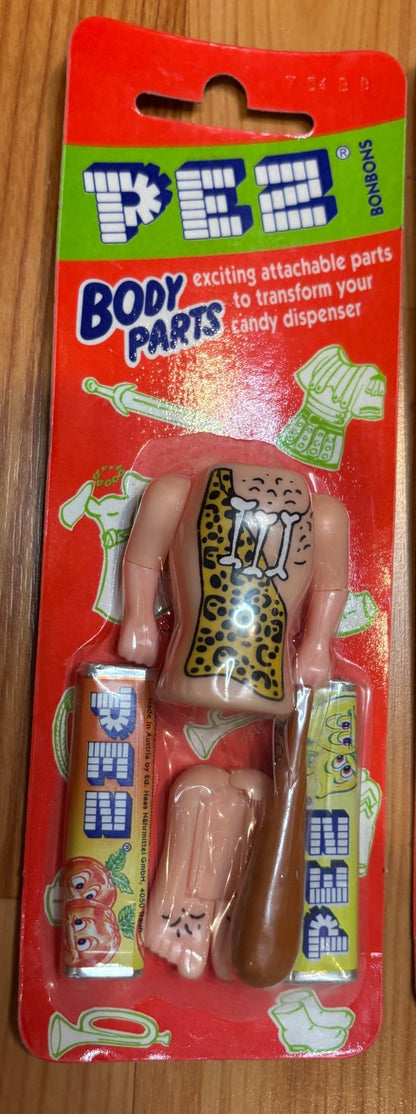 Pez Caveman Body Parts