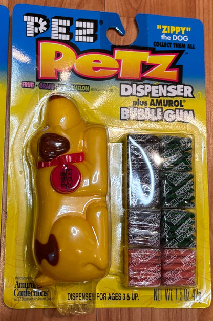 Pez dog Petz Bubble Gum Dispensers