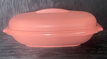 Pink Tupperware Vegetable Steamer Container