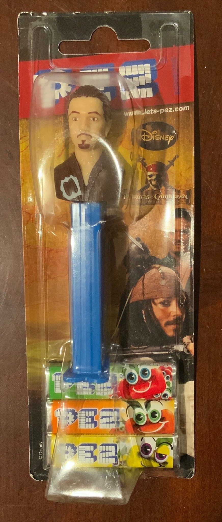 Pirates of the Caribbean Pez Dispensers New on Cards lot of 3 Jack Sparrow Davy Jones Will Turner - HLJ at HomePirates of the Caribbean Pez Dispensers New on Cards lot of 3 Jack Sparrow Davy Jones Will TurnerPez DispenserPez