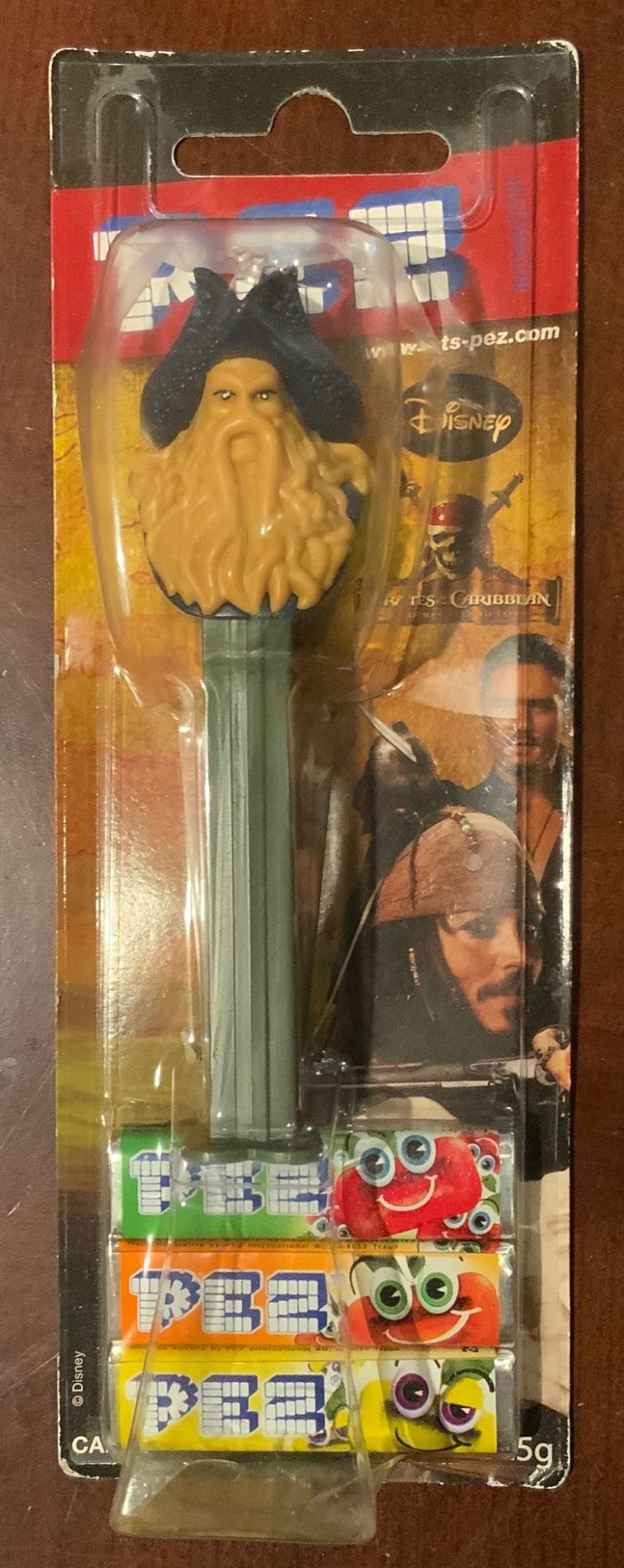 Pirates of the Caribbean Pez Dispensers New on Cards lot of 3 Jack Sparrow Davy Jones Will Turner - HLJ at HomePirates of the Caribbean Pez Dispensers New on Cards lot of 3 Jack Sparrow Davy Jones Will TurnerPez DispenserPez