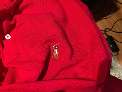 Polo Ralph Lauren Red Short Sleeve Polo Shirt