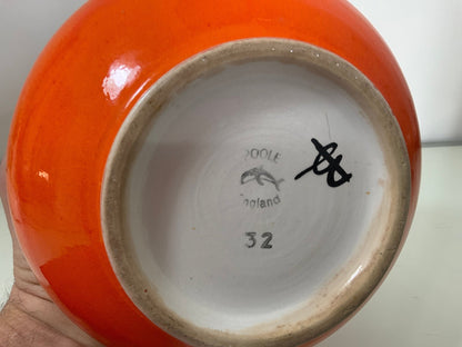 Poole Pottery Signed Abstract Ceramic Vase - HLJ at HomePoole Pottery Signed Abstract Ceramic VaseAbstractPoole Pottery