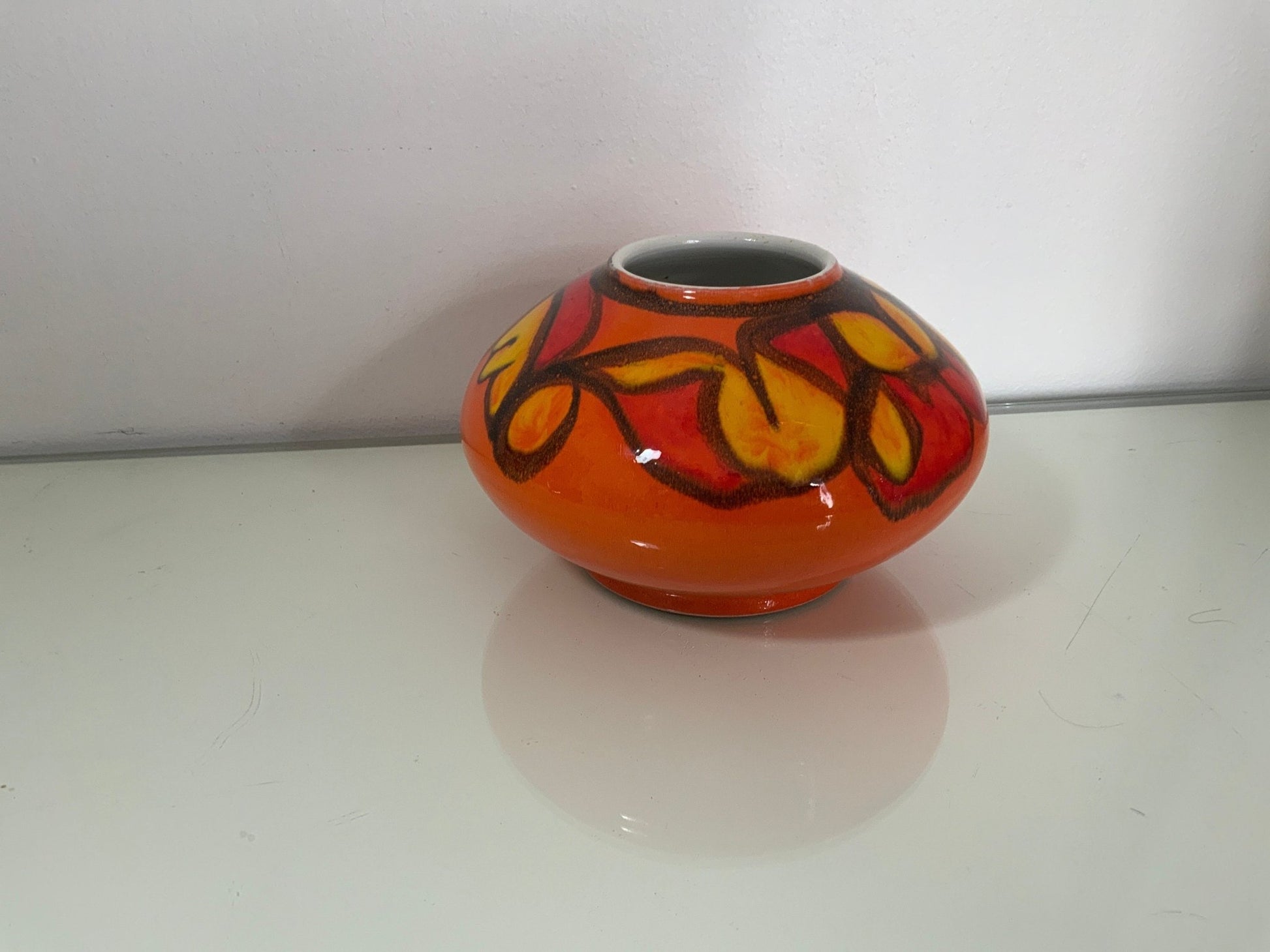 Poole Pottery Signed Abstract Ceramic Vase - HLJ at HomePoole Pottery Signed Abstract Ceramic VaseAbstractPoole Pottery