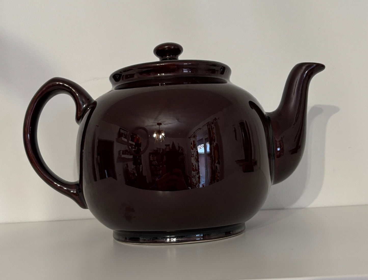 Pottery Glazed Brown Betty Styled Teapot - HLJ at HomePottery Glazed Brown Betty Styled TeapotTeapotBrown Betty