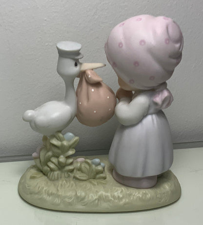 Precious Moments Joy on Arrival Figurine