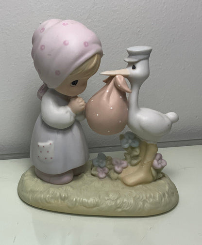 Precious Moments Joy on Arrival Figurine