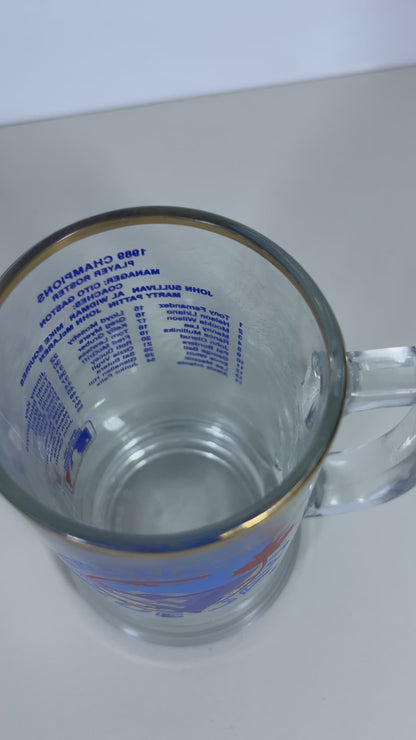 1989 Toronto Blue Jays Champions Roster Beer Mug
