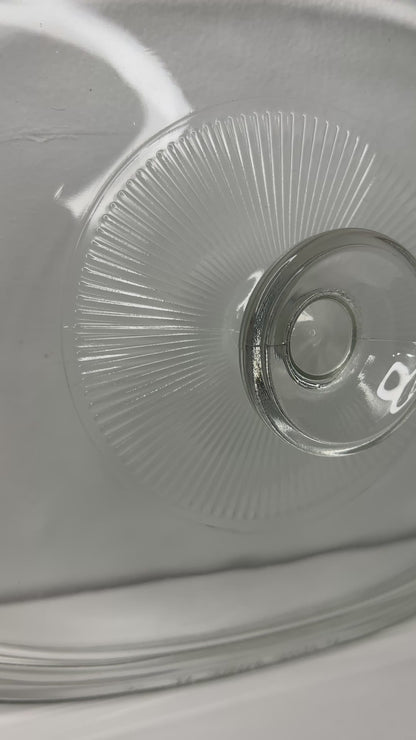 Pyrex Oval Casserole Dish Clear Glass Replacement Lid DC1.5C