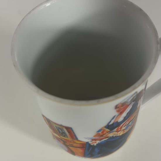 1982 Norman Rockwell Museum Memories Mug