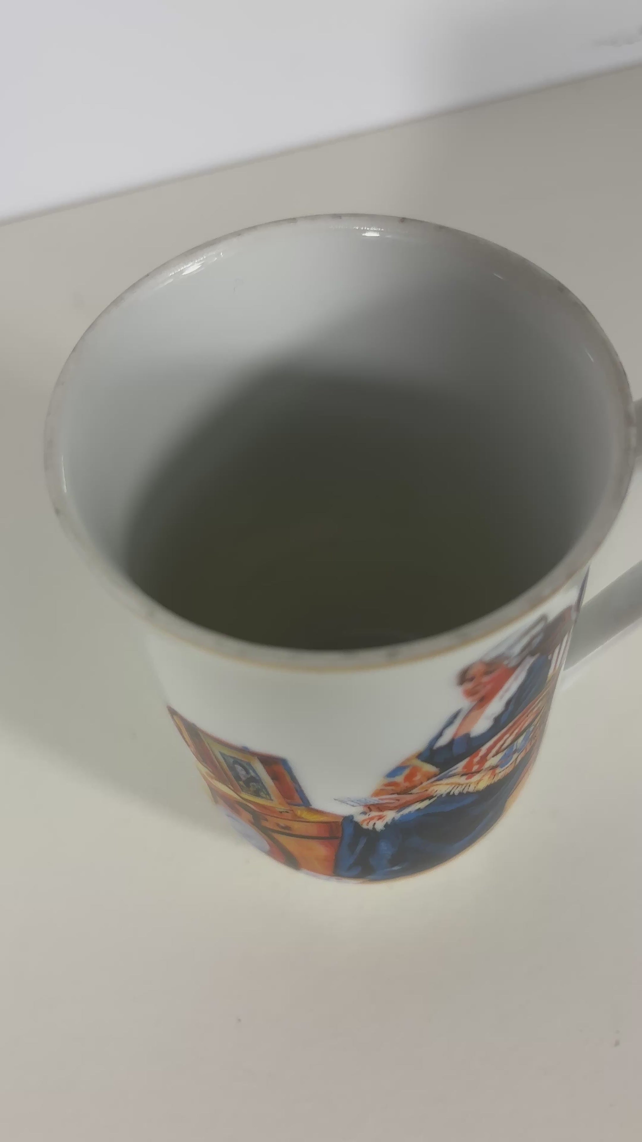 1982 Norman Rockwell Museum Memories Mug