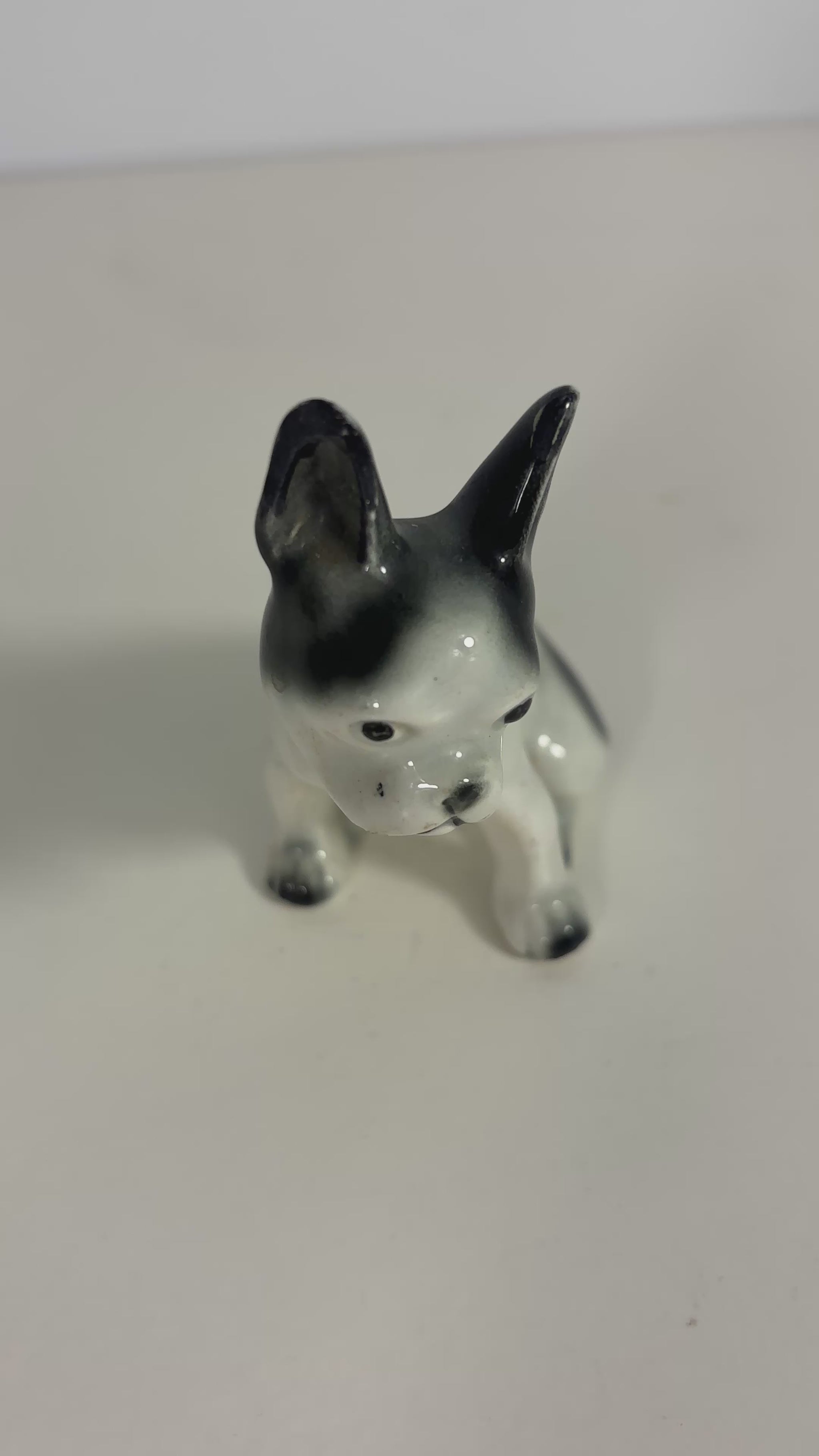 Norco Germany Porcelain French Bulldog Figurine