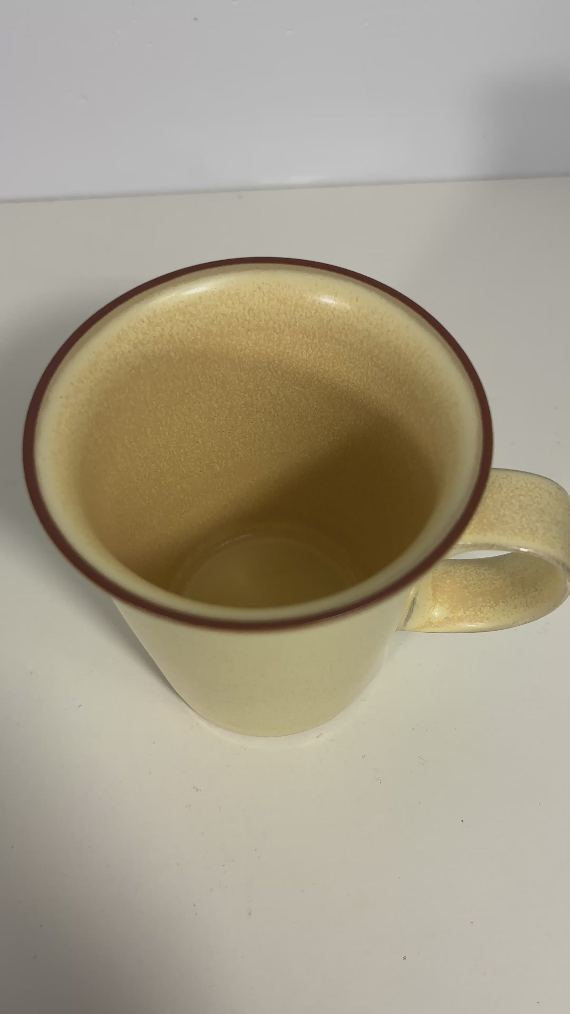 Denby Juice Lemon Yellow Coffee Mug