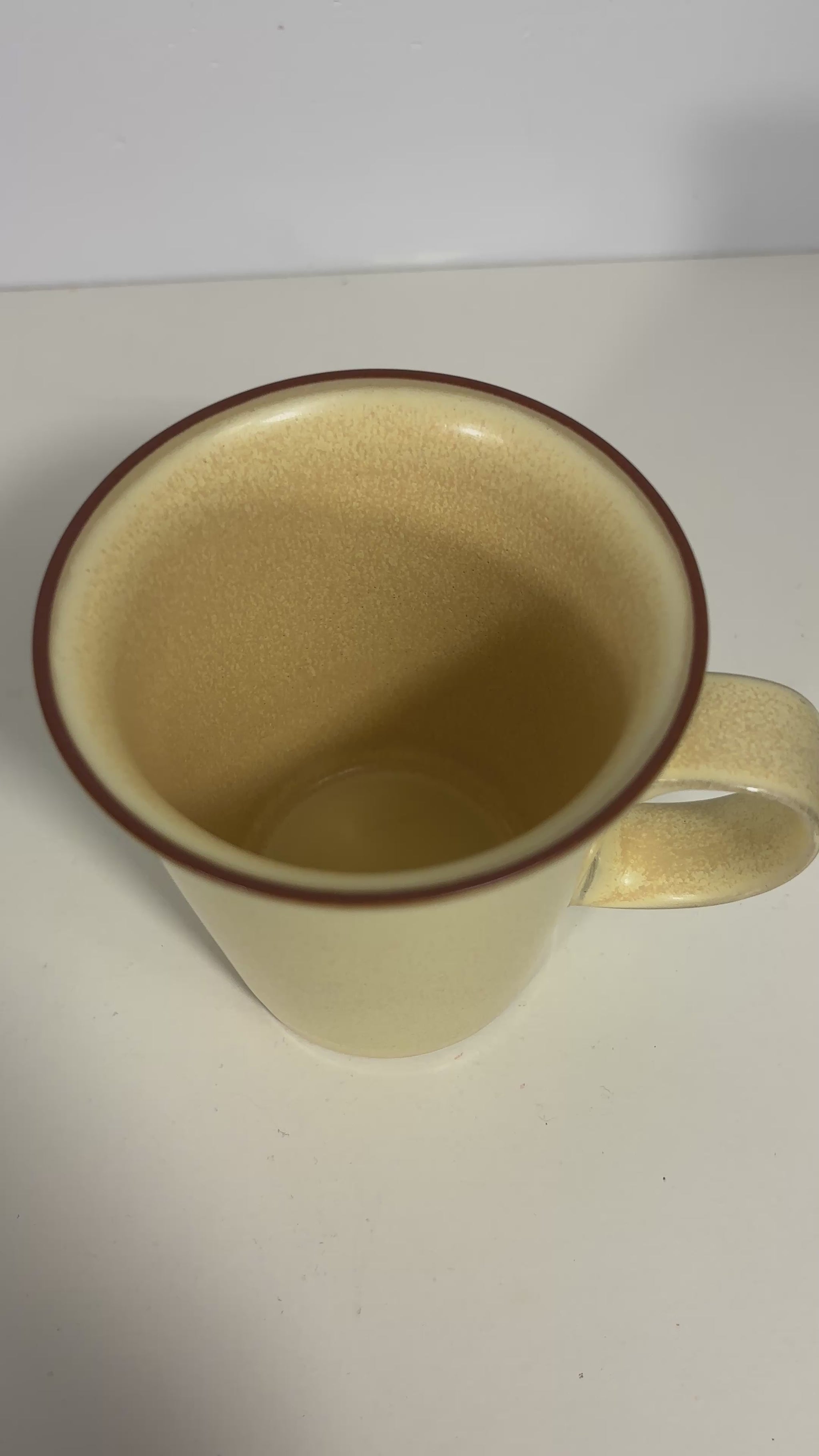 Denby Juice Lemon Yellow Coffee Mug