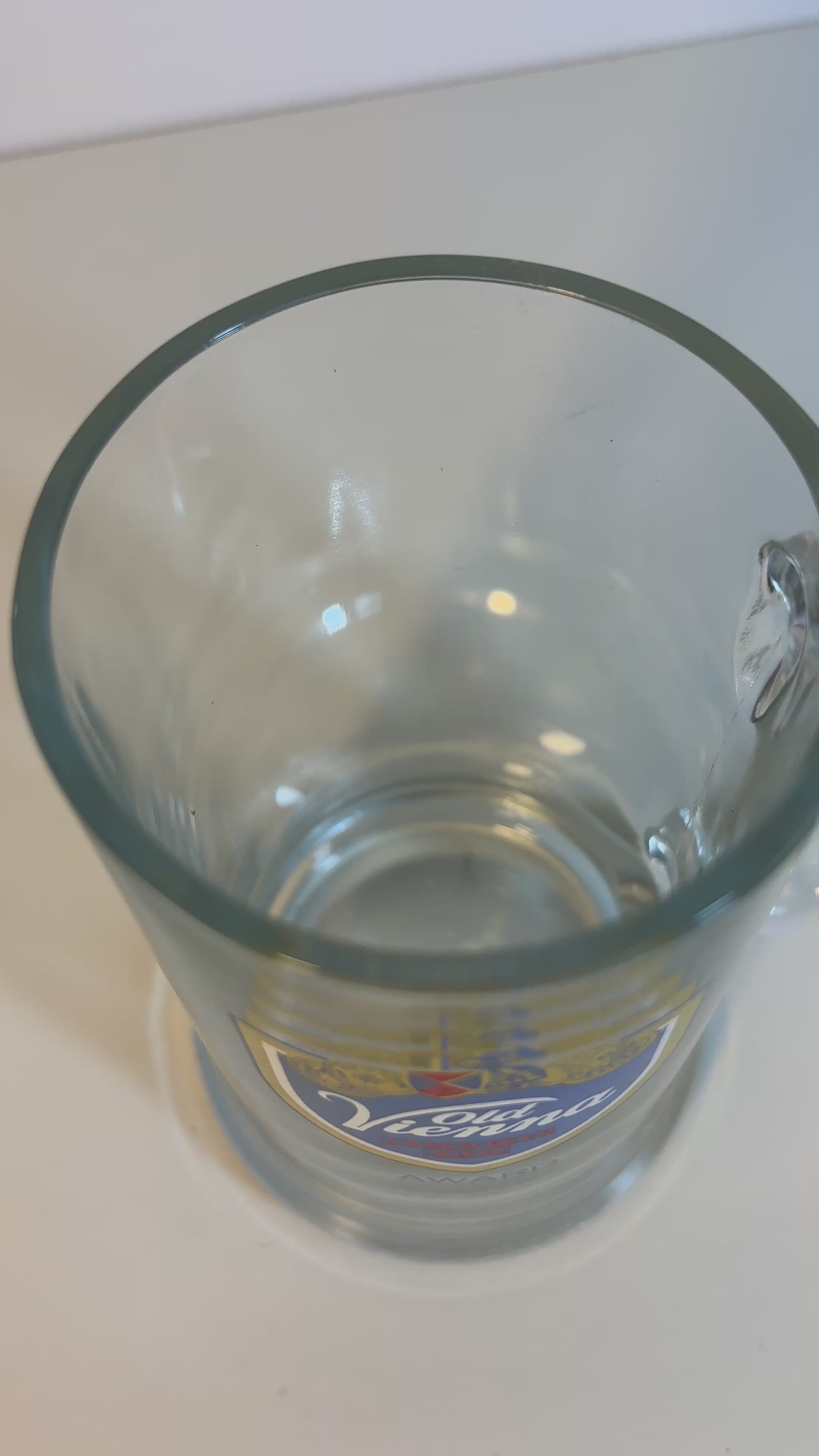 Old Vienna Lager Award Vintage Beer Mug