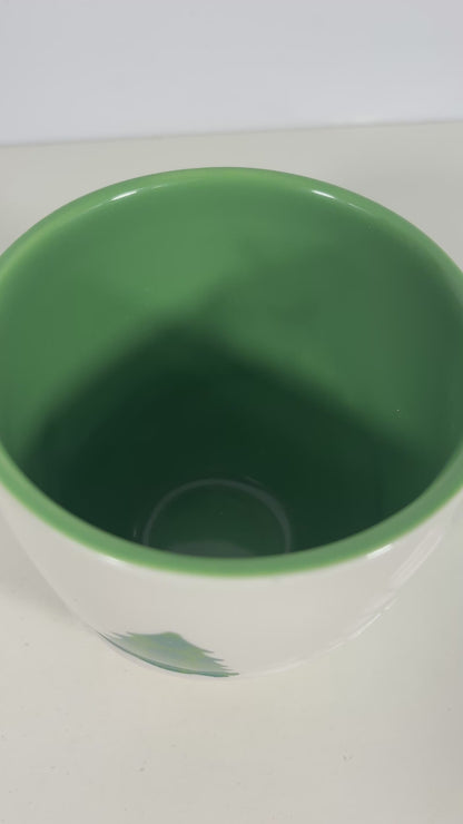 Embossed 3D Tree Starbucks Holiday Mug