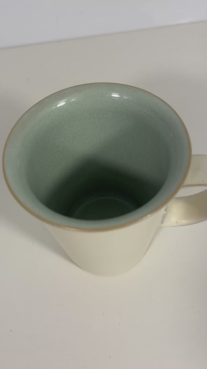 Denby Energy Celadon Cream Coffee Mugs