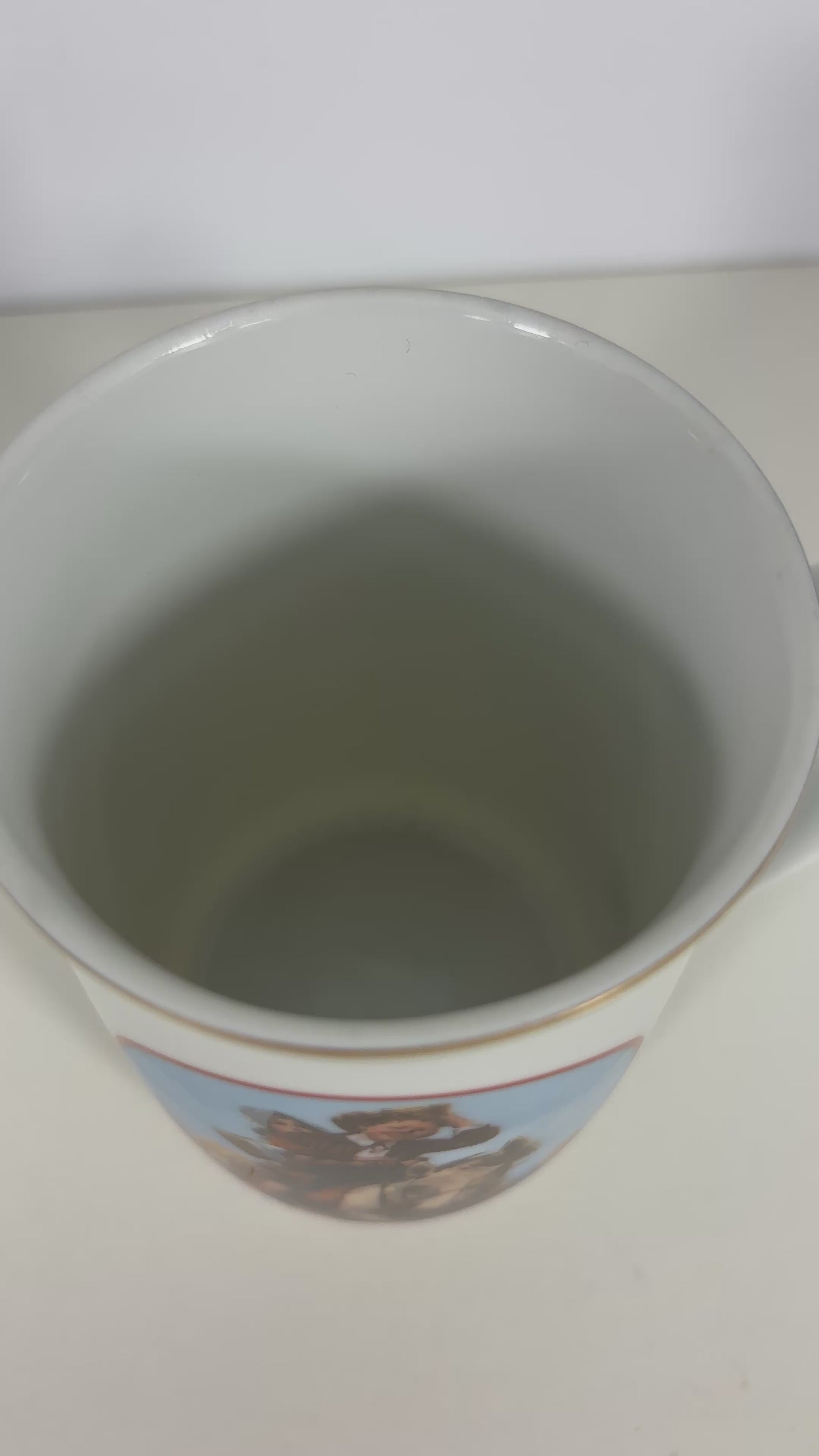 1982 Norman Rockwell Collection Young Love Mug