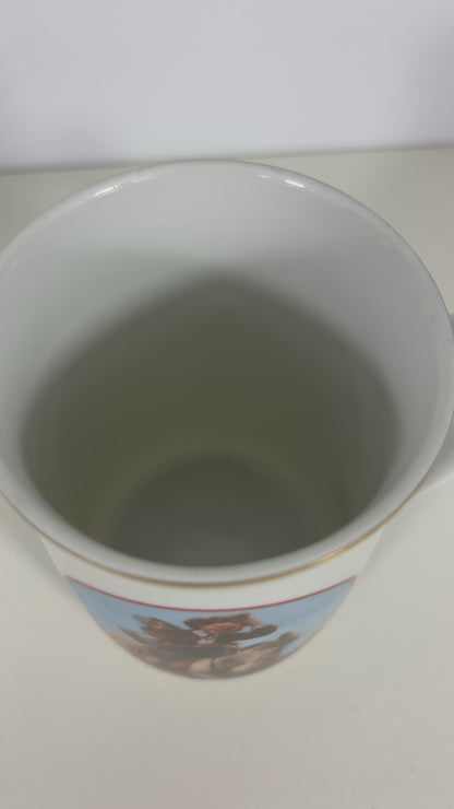 1982 Norman Rockwell Collection Young Love Mug