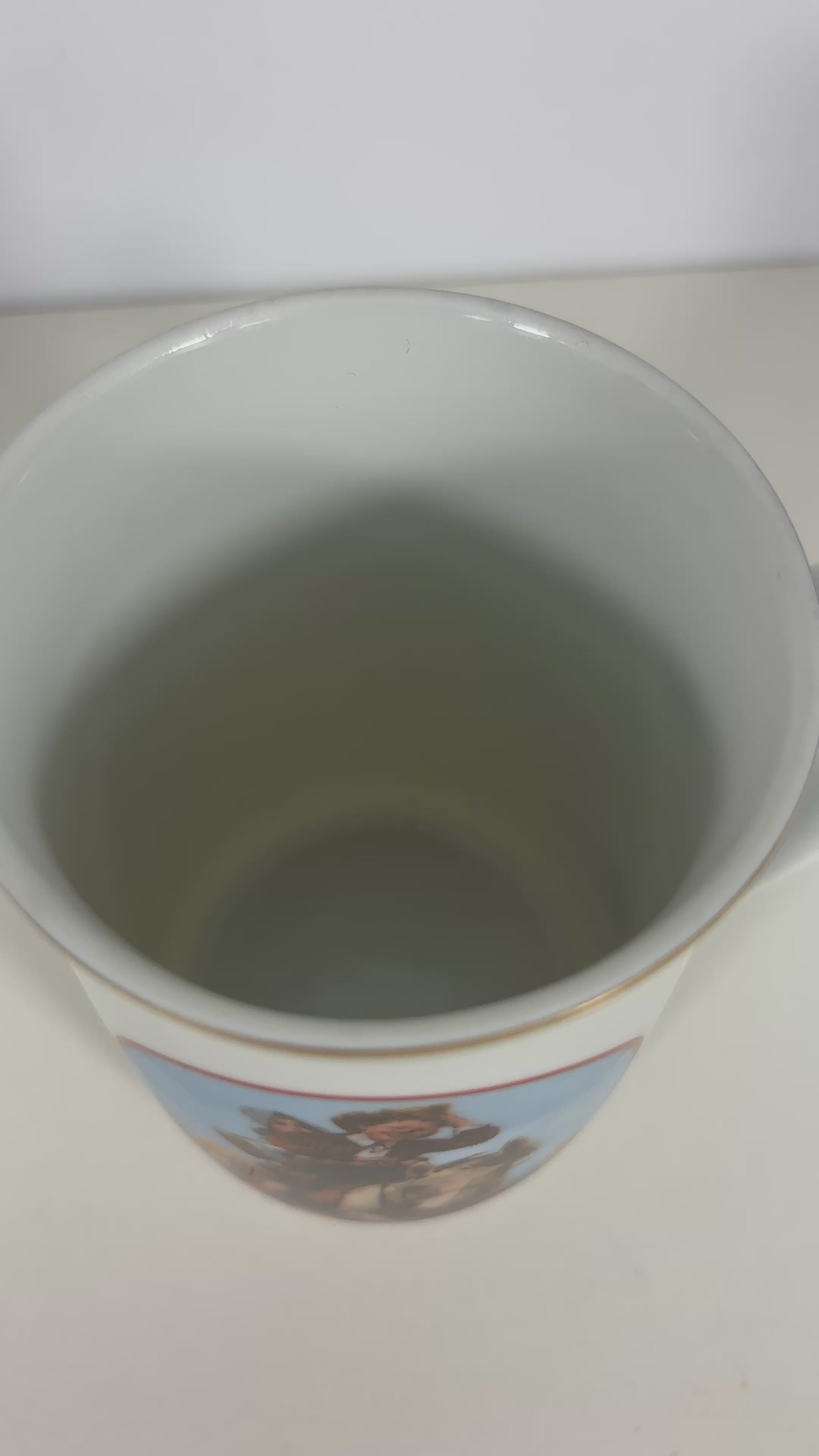1982 Norman Rockwell Collection Young Love Mug