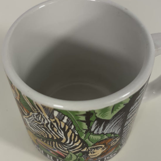Rare Columbus Zoo Animal Graphics Mug