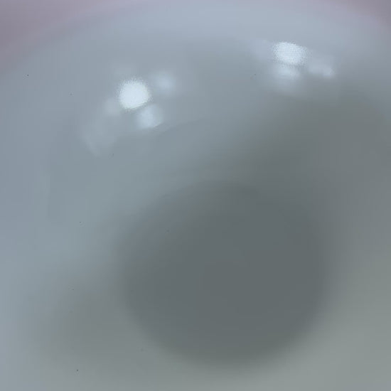 Fire King 9 Inch Pink Colonial Band Mixing Bowl
